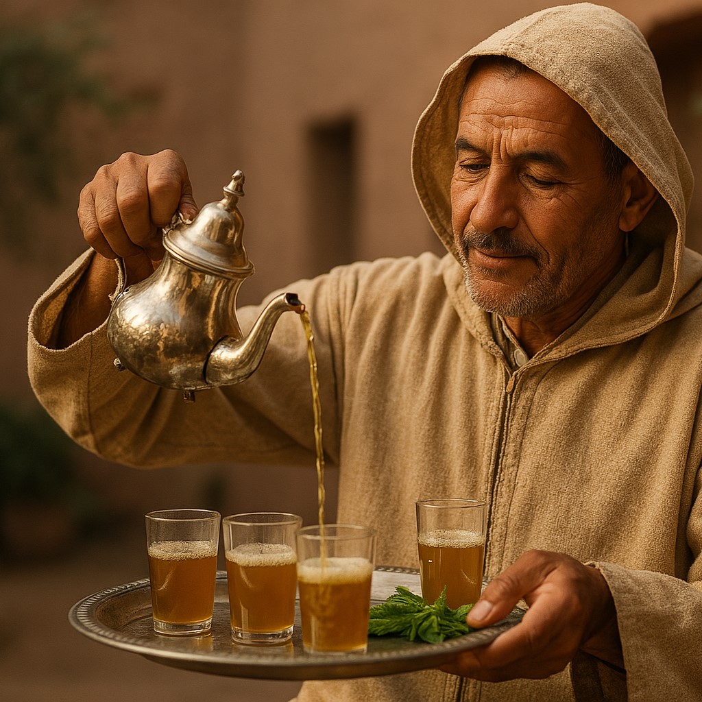 Thé à la Menthe: Boisson, Rituel et Remède Maghrébin😂